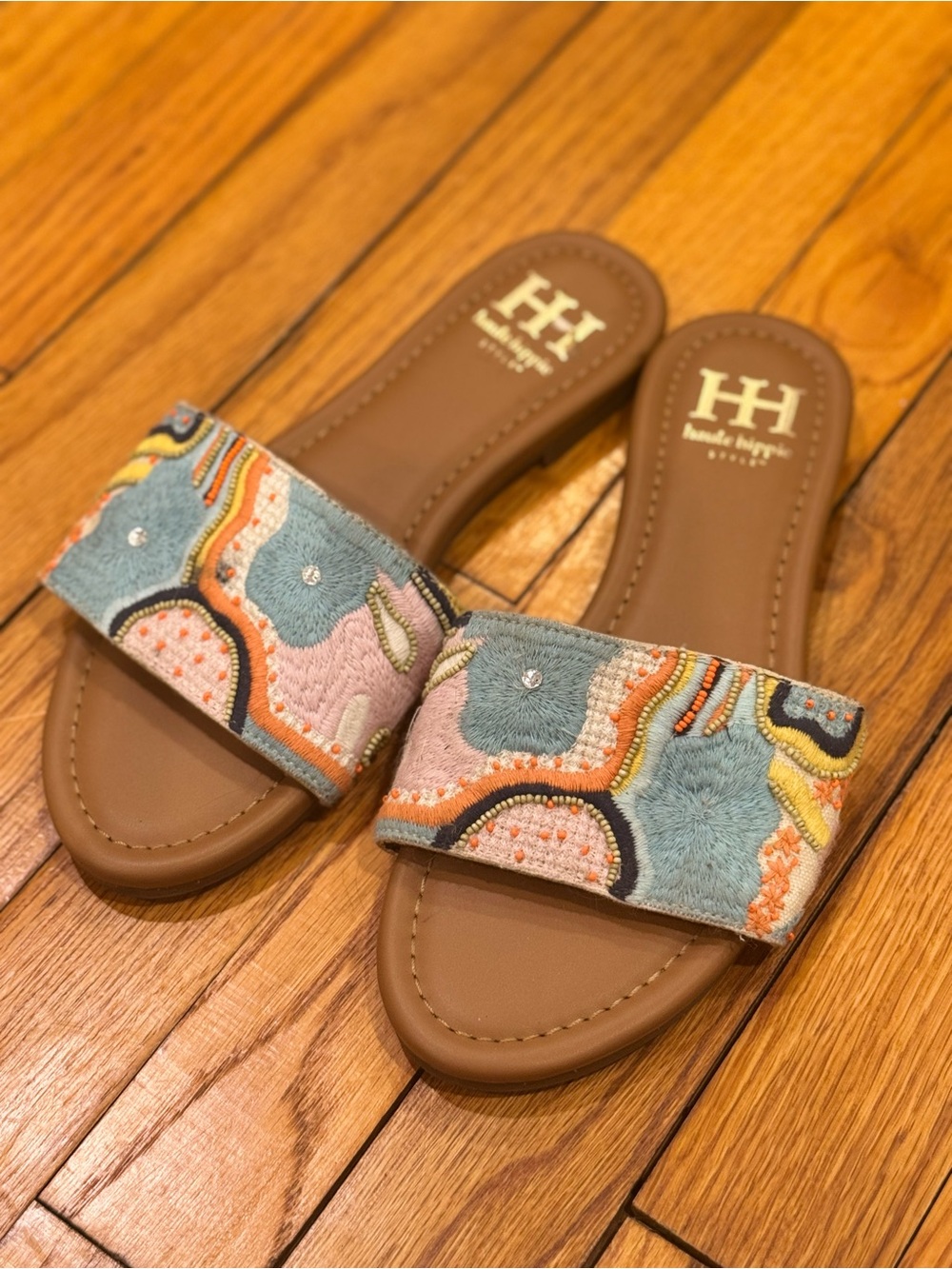 Haute Hippie Slide Sandals